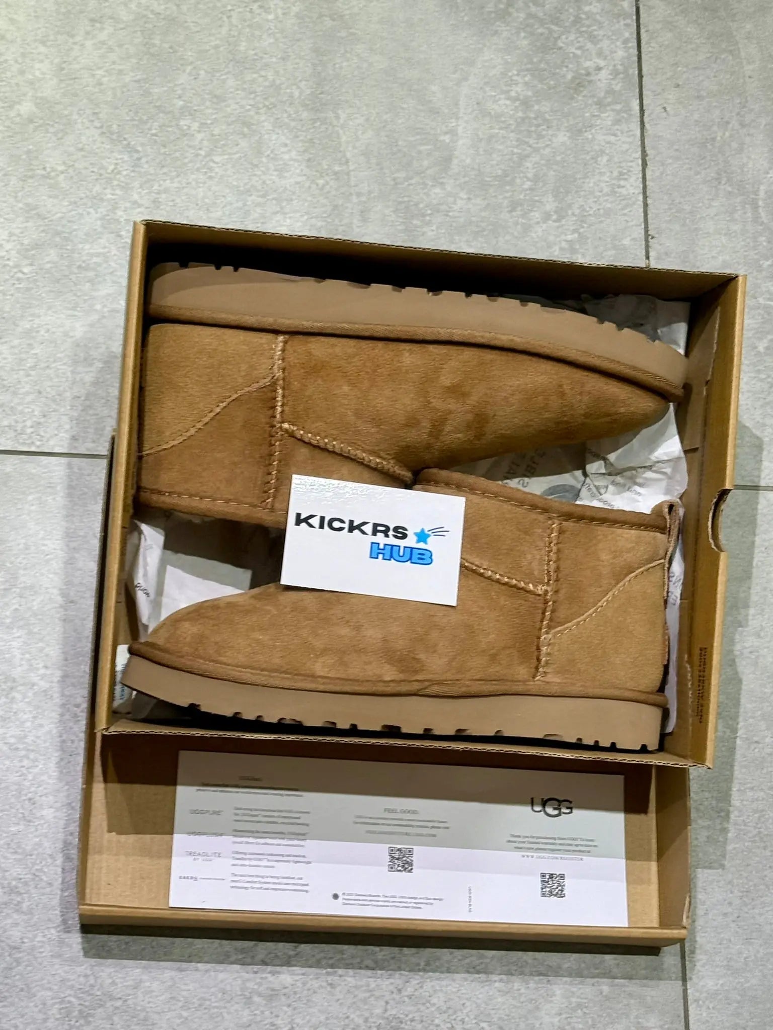 UGG Classic Ultra Mini 'Chestnut' Kickrs Hub